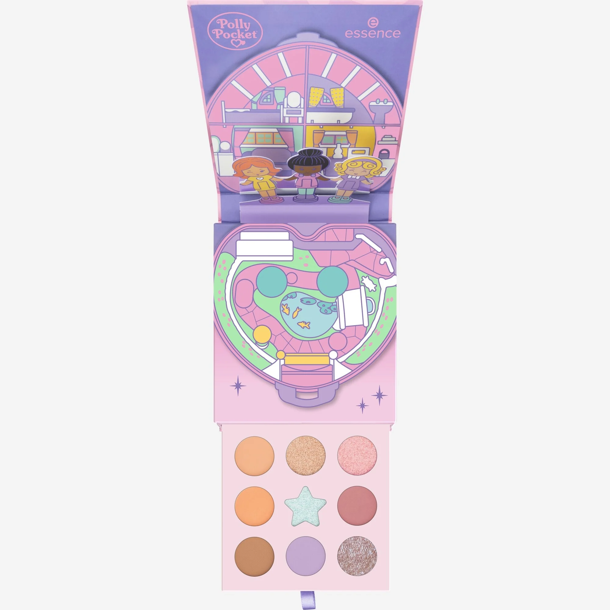 Παλέτα σκιών POLLY POCKET - Παλέτα ματιών