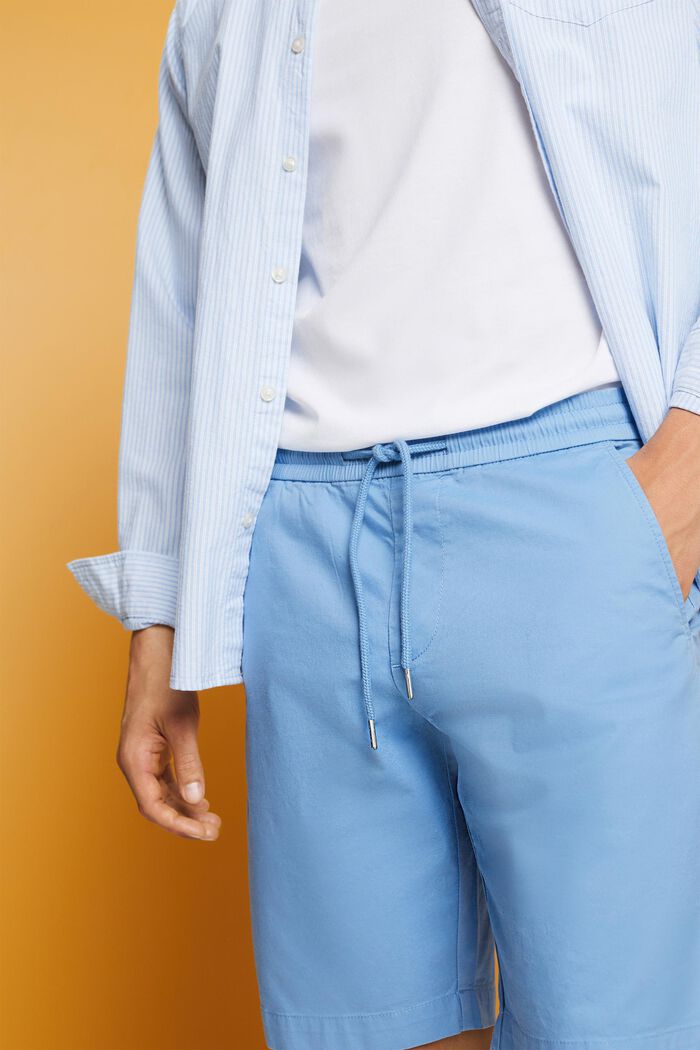 Shorts aus Baumwolltwill