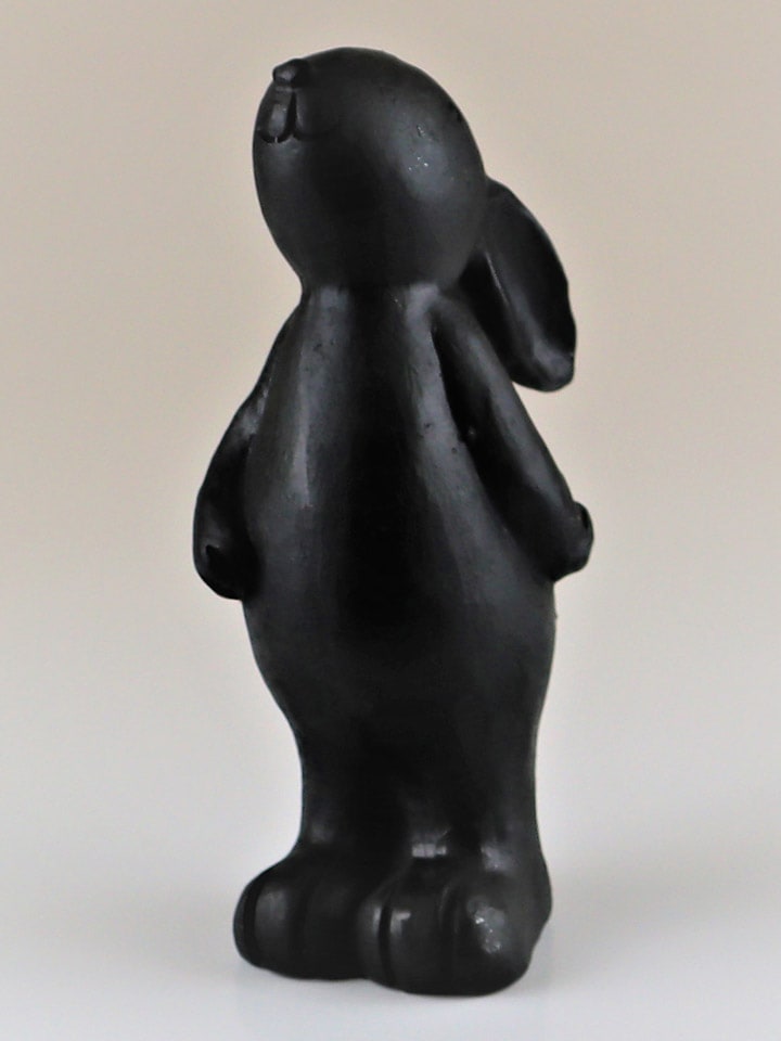 AM Design Dekofigur ''Hase'' in Schwarz - (B)9,3 x (H)24 x (T)13 cm günstig kaufen onesize