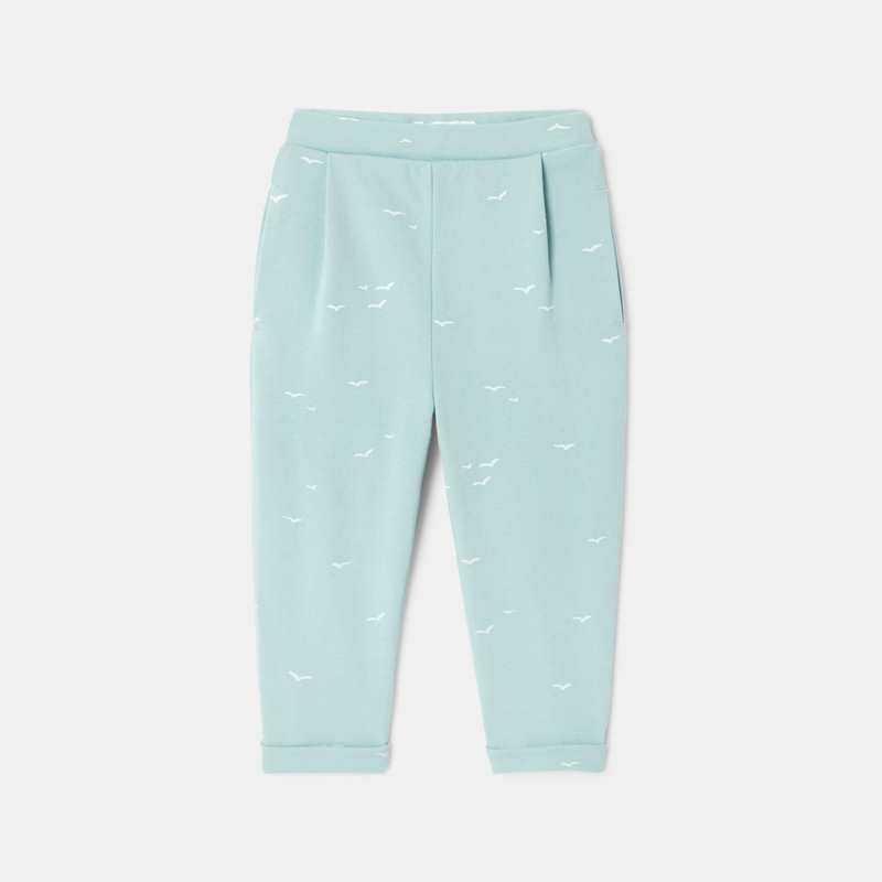 Pantalon en coton bleu mixte Absorba