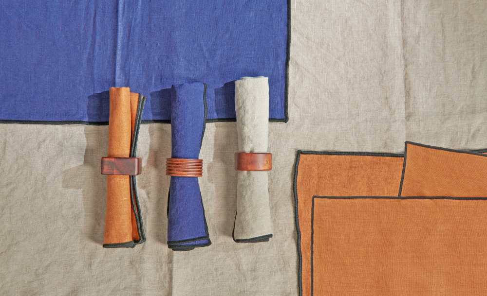 Serviettenringe-Set 2-teilig Wood