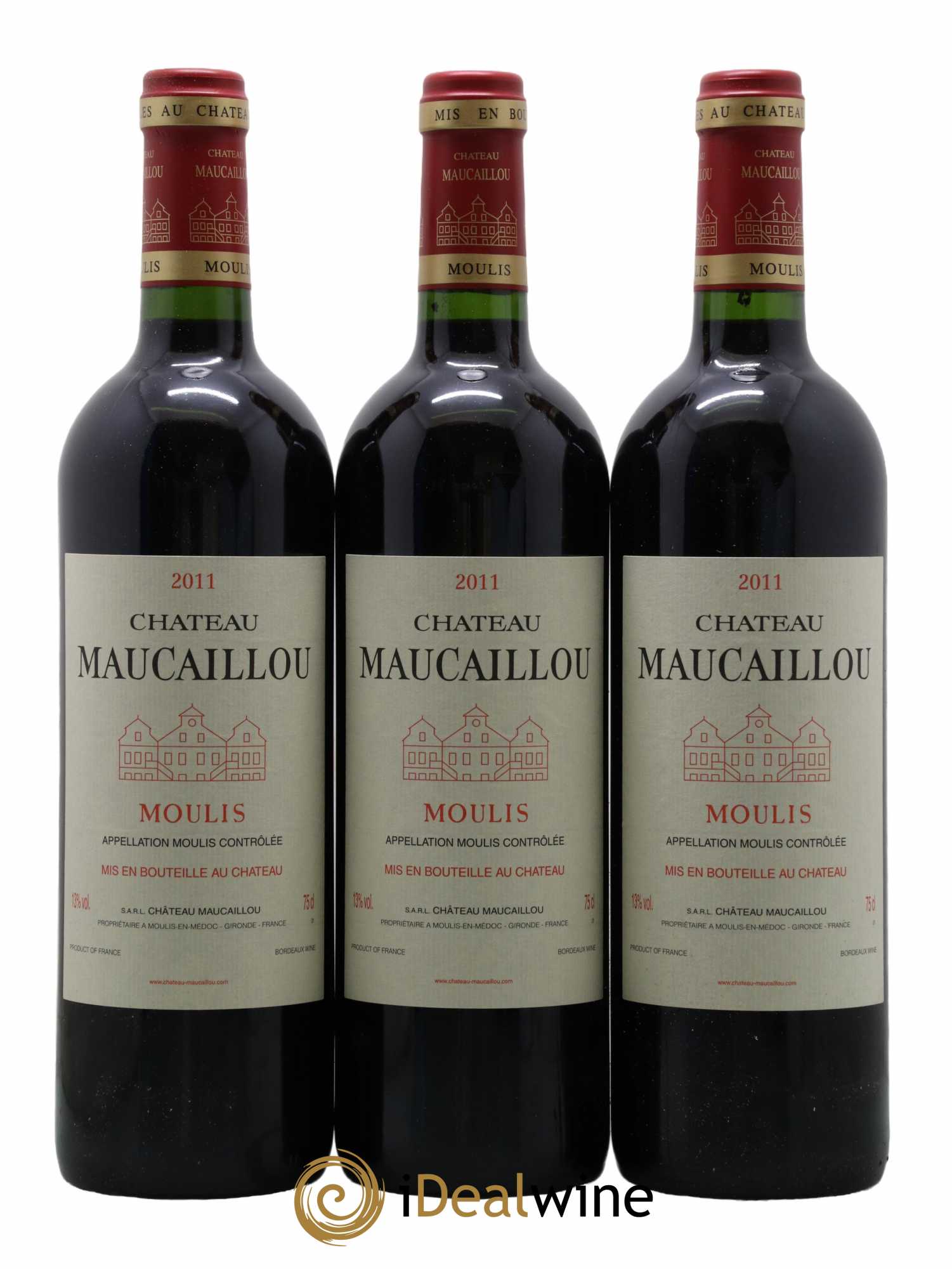 Château Maucaillou  2011 - Lot de 6 Bouteilles