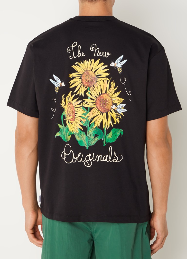 The New Originals Sunflower T-shirt with logo and back print
