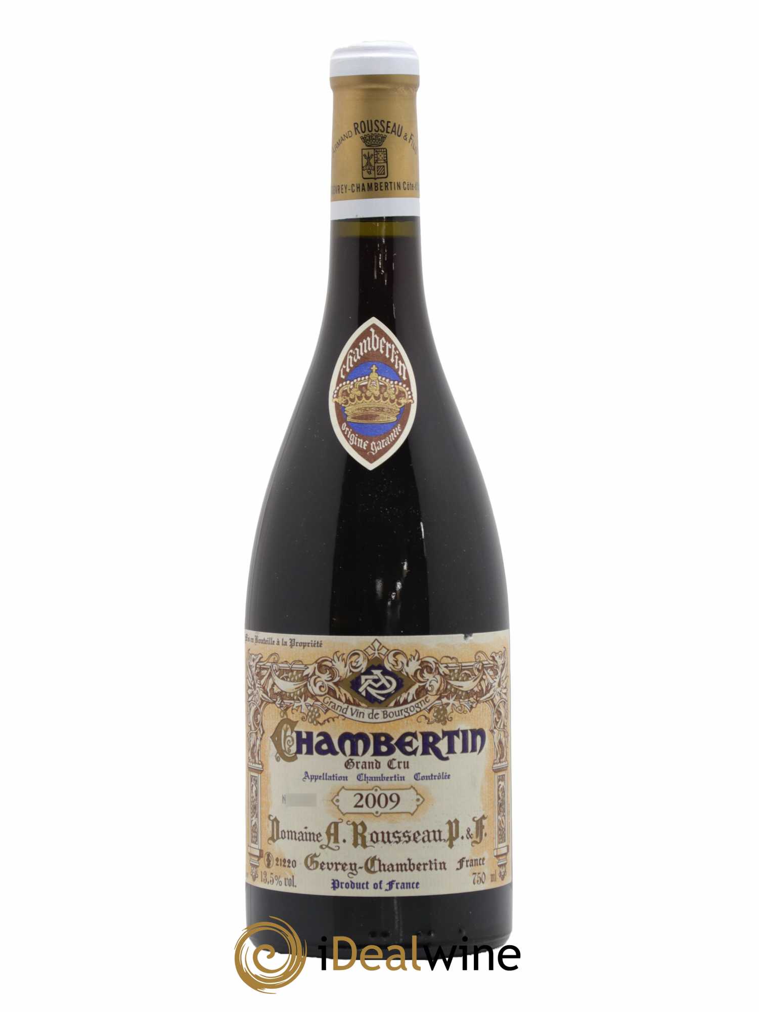 Chambertin Grand Cru Armand Rousseau (Domaine)  2009 - Lot de 1 Bouteille