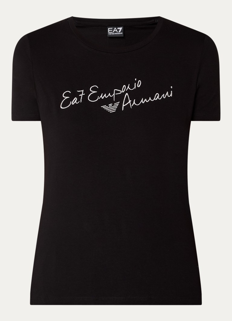 Emporio Armani T-krekls ar izšuvumu no logotipa