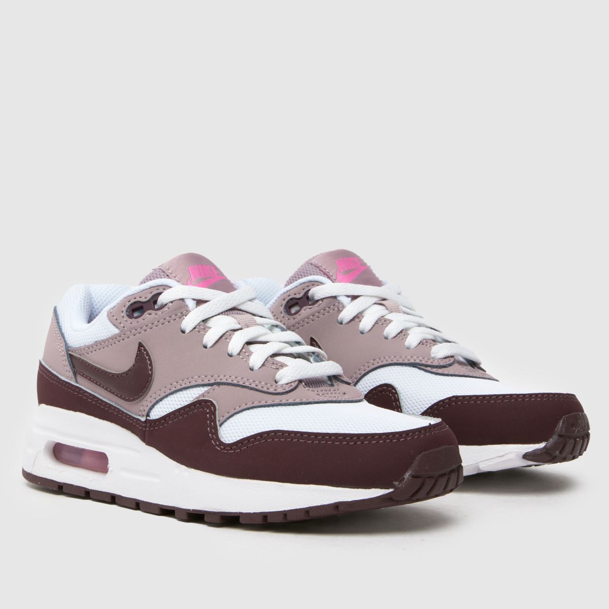 Beli in bordo športni copati Nike Air Max 1 za dekleta Youth