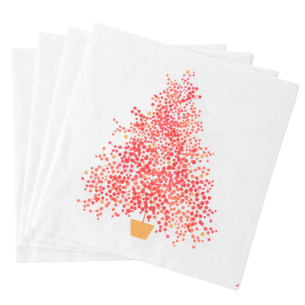 20 Servietten mit Baum-Motiv