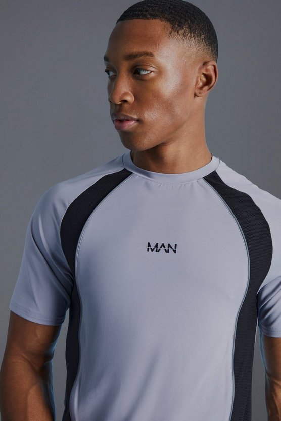 Man Active Colorblock T-Shirt