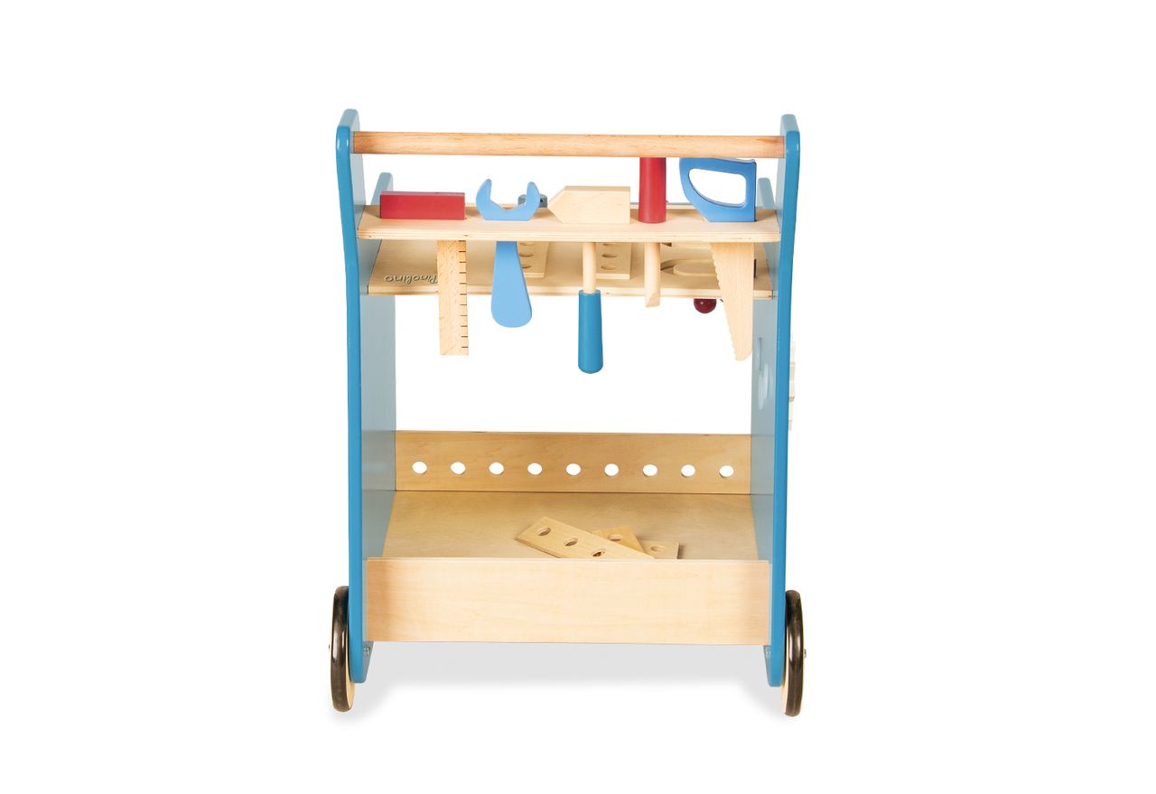 Pinolino Kinderträume Pinolino Werkzeugwagen Kalle, blau