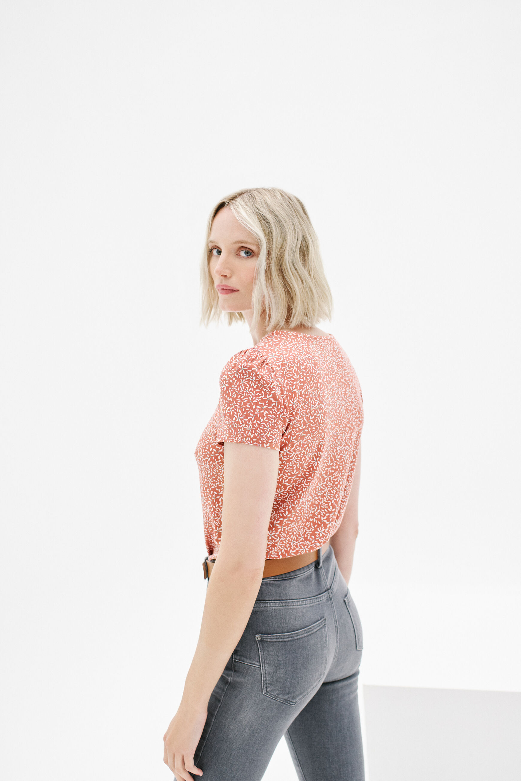t-shirt dawson vieux rose femme