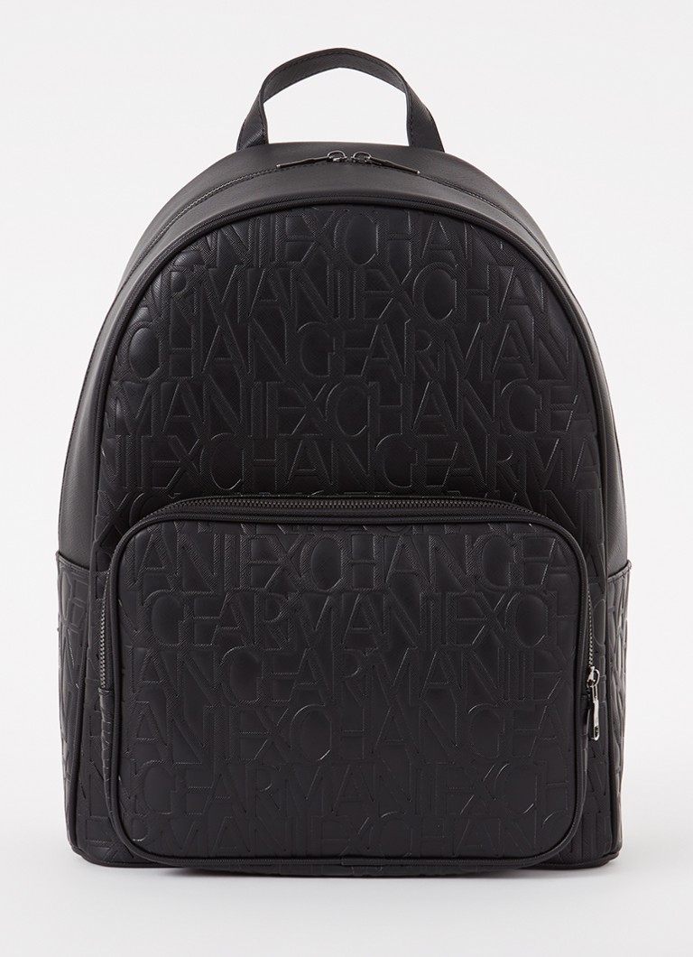 Batoh Armani Exchange s přihrádkou na 13palcový notebook a potiskem loga