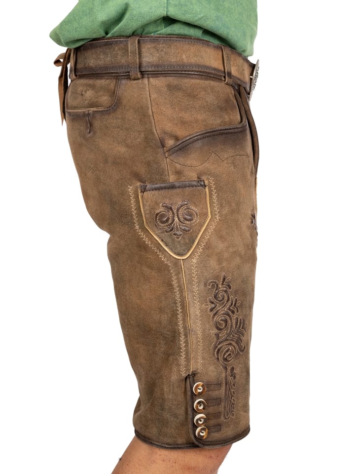 MADDOX Lederhose RONN in braun günstig kaufen