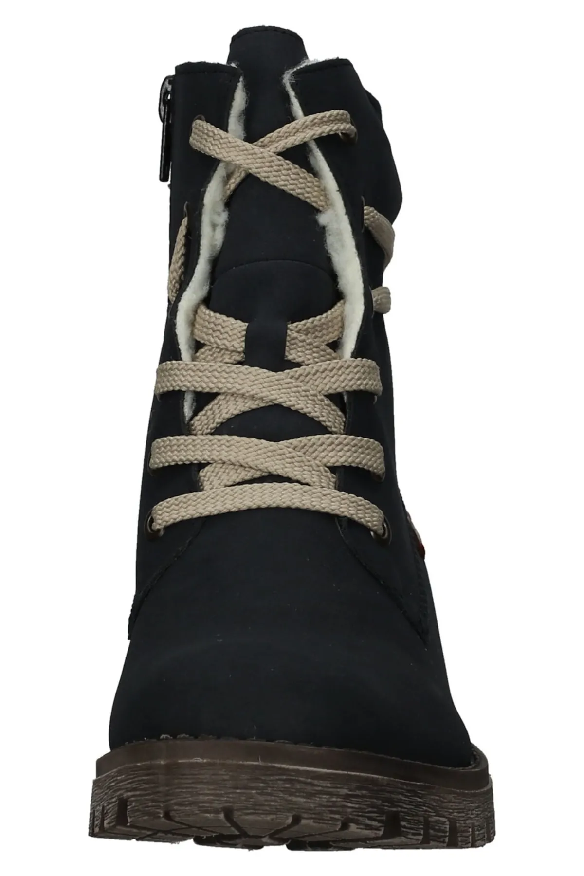 Rieker  Stiefelette - Blau - Blockabsatz
