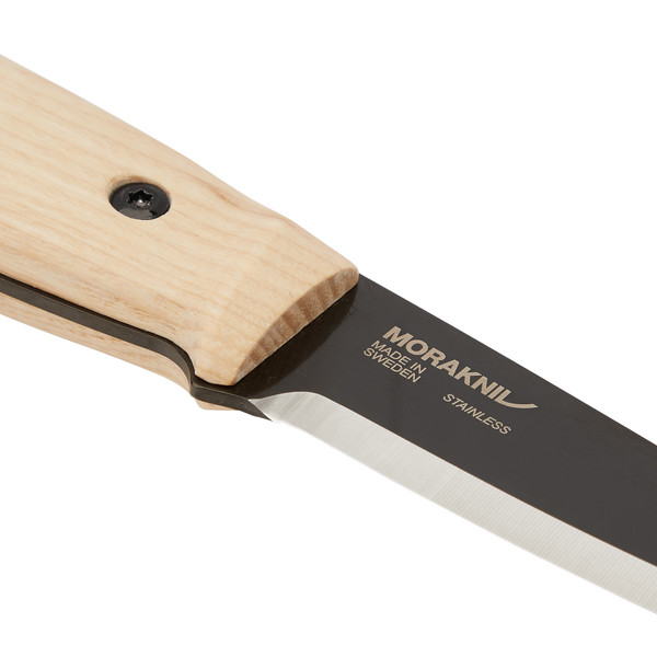 FINN BLACKBLADE ASH WOOD - Feststehendes Messer