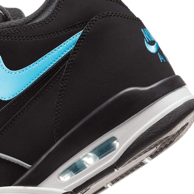 NIKE Air Flight 89 “Black Aqua” black/dusty cactus-white-cool grey