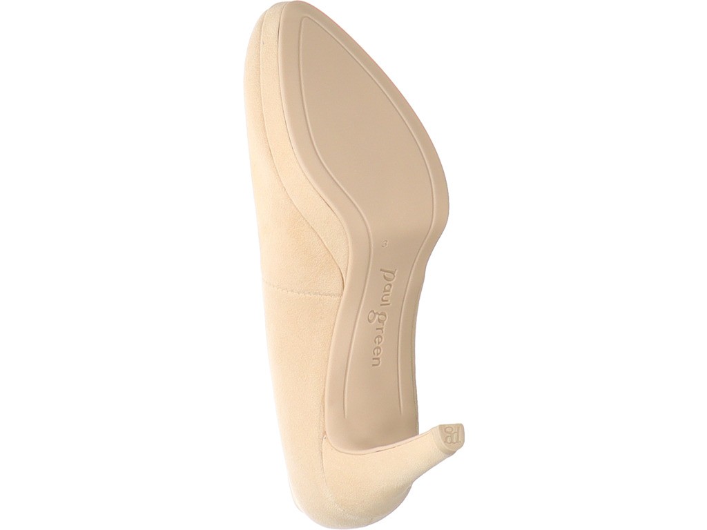 PAUL GREEN Modische Pumps beige biscuit Samtziege