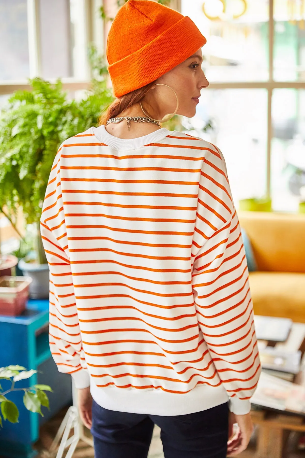 Olalook  Sweatshirt - Mehrfarbig - Oversized