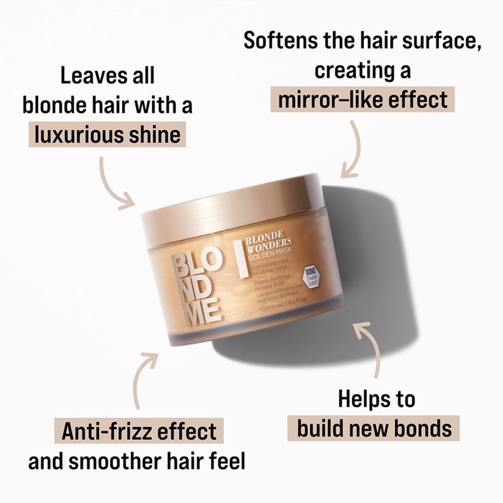 Schwarzkopf Blondme Wonders Golden Mask 450 ml