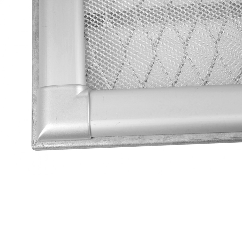 Powertec Garden Kellerschacht-Schutzgitter PROFI  - ca. 115 x 60 cm ,Alu eloxiert
