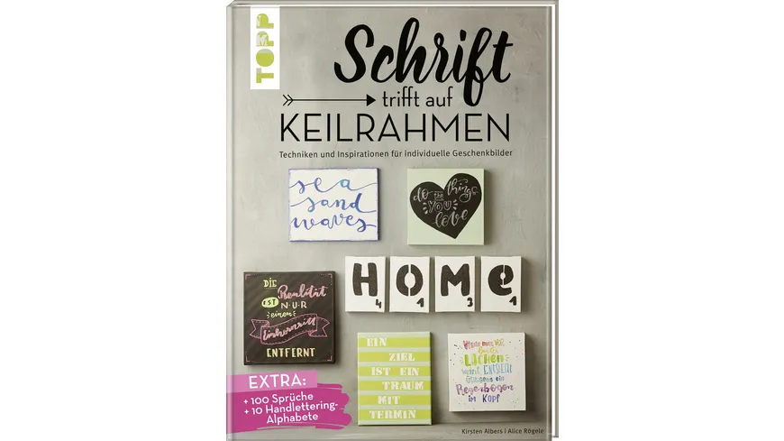Schrift trifft auf Keilrahmen Techniken und Inspirationen für individuelle Geschenkbilder