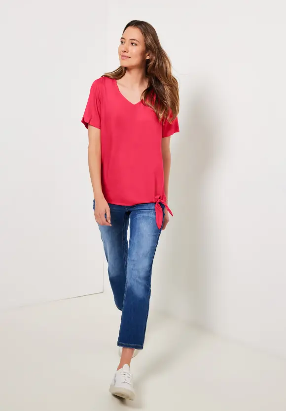 CECIL Bluse mit Knotendetail