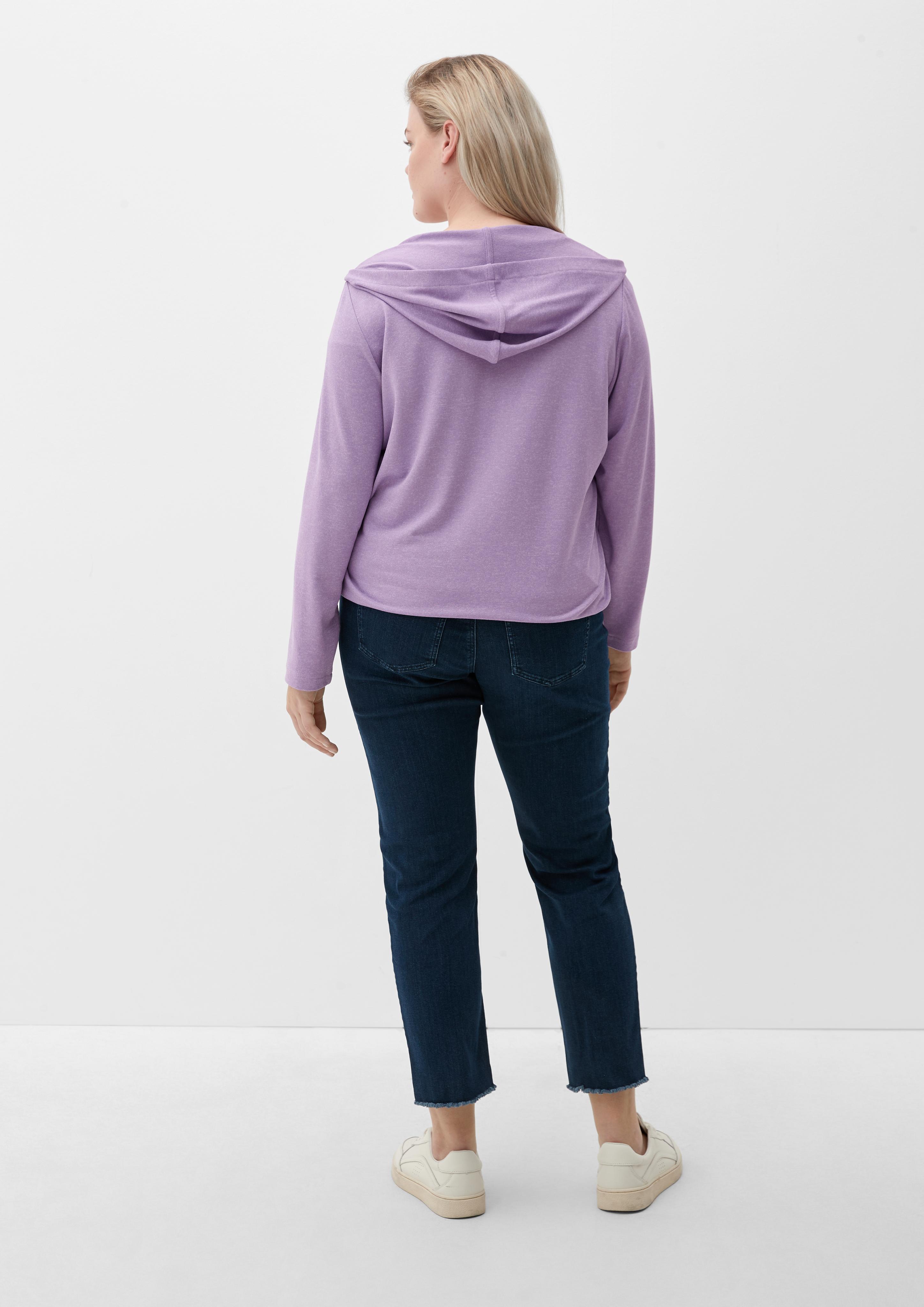 Hoodie mit V-Ausschnitt  2126001-47W0