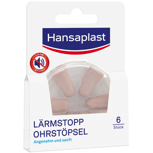 HANSAPLAST Lärmstop Ohrstöpsel  6 St