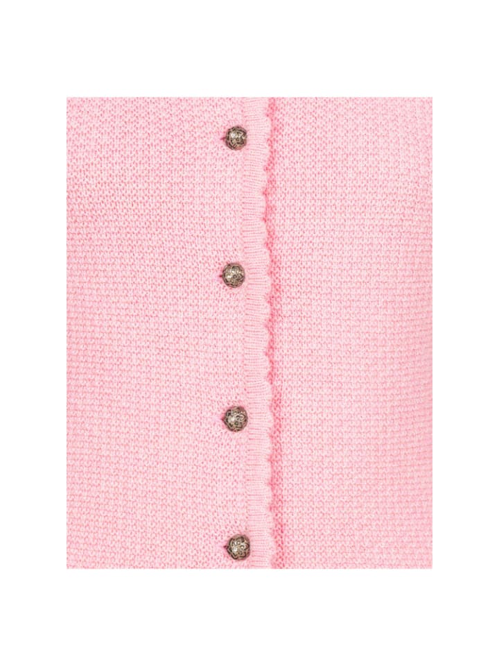Nübler Strickjacke Langarm Yvonne in Rosa günstig kaufen