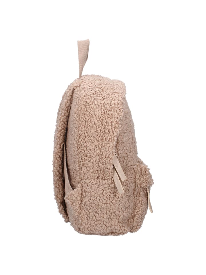 COFI 1453 Kidzroom Rucksack – Kuscheliger Teddystoff Kinderrucksack in Beige günstig kaufen 28 x 28 cm