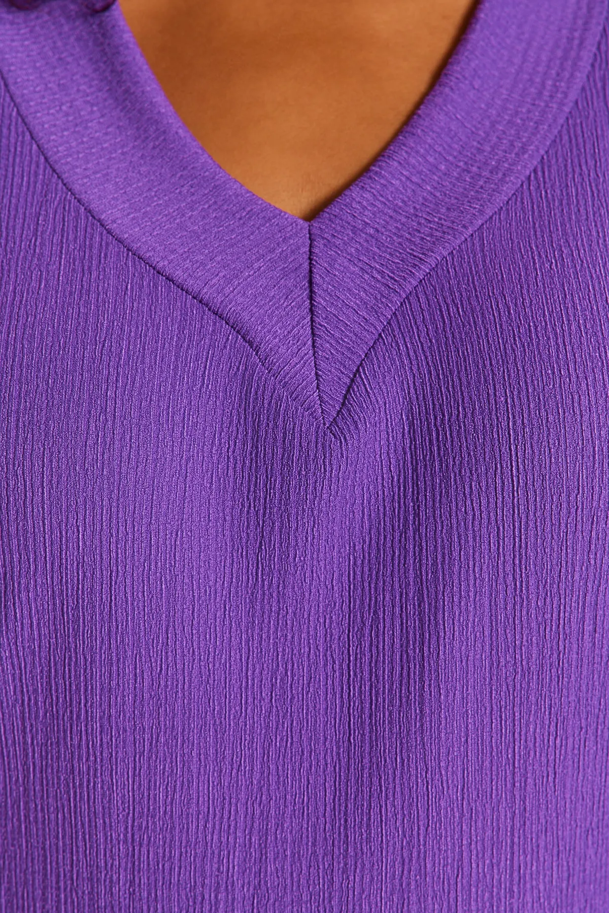 Trendyol Curve  Lila gerade geschnittenes Strickkleid TBSSS22EL2365