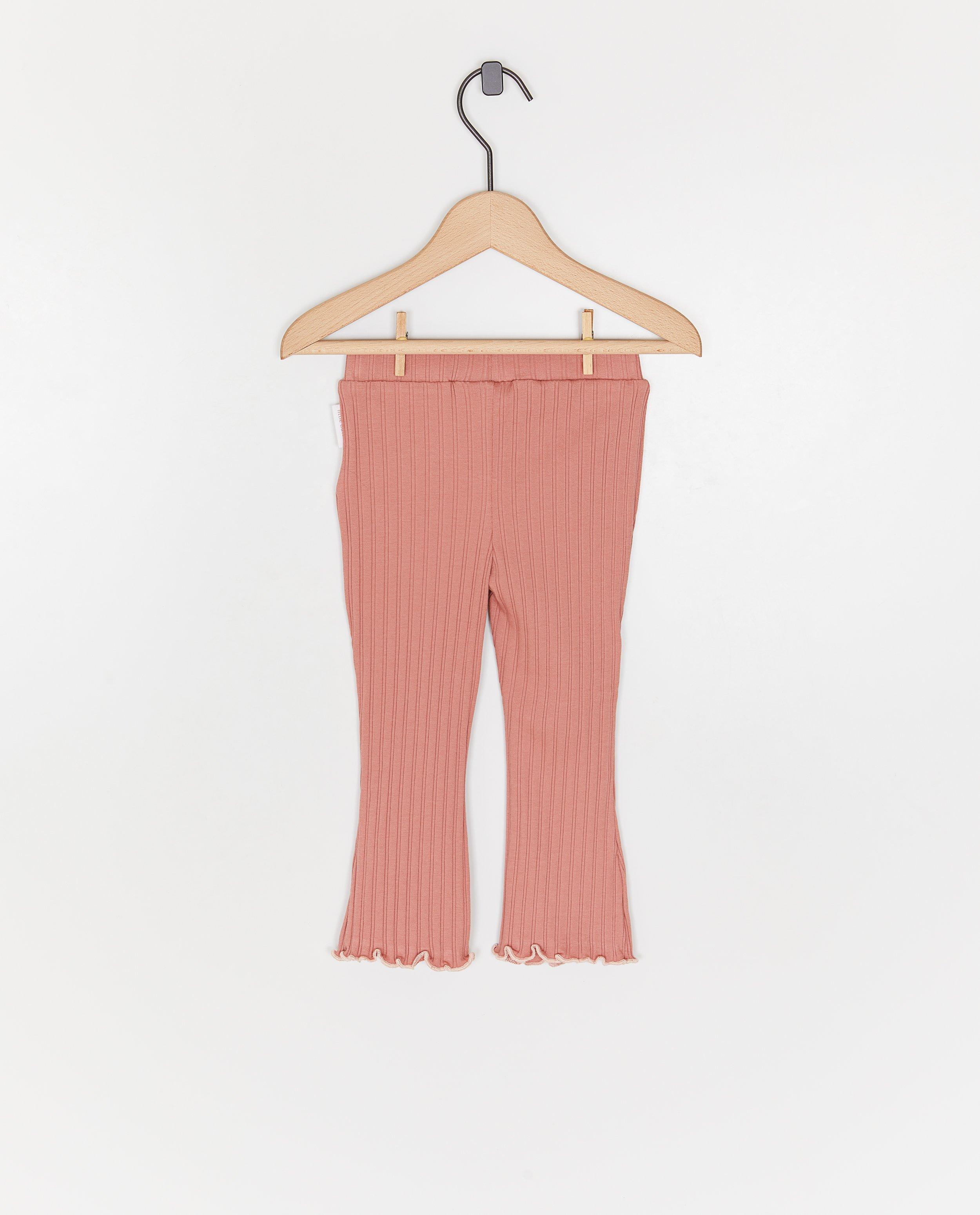 Pantaloni Little Dutch roz prăfuit