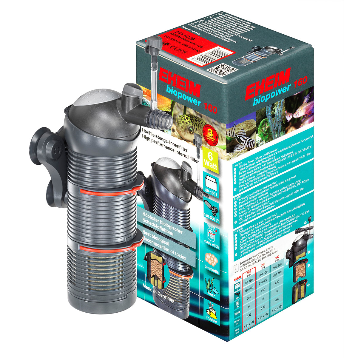 Eheim Innenfilter biopower 160 günstig kaufen