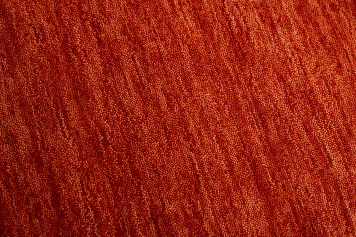 Teppich aus Indien Holi uni Terra 40 x 60 cm