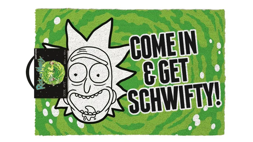 Fußmatte Rick and Morty