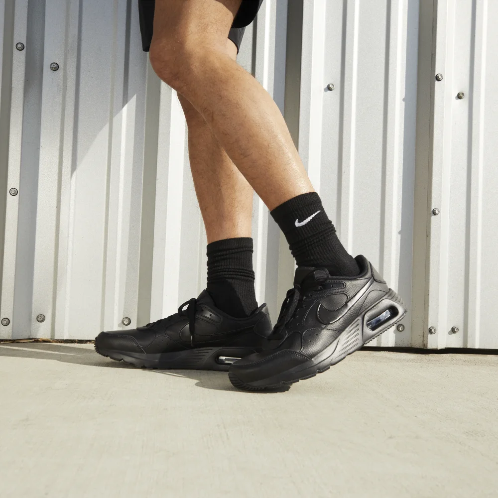 Nike Air Max SC Leather DH9636-001 / schwarz
