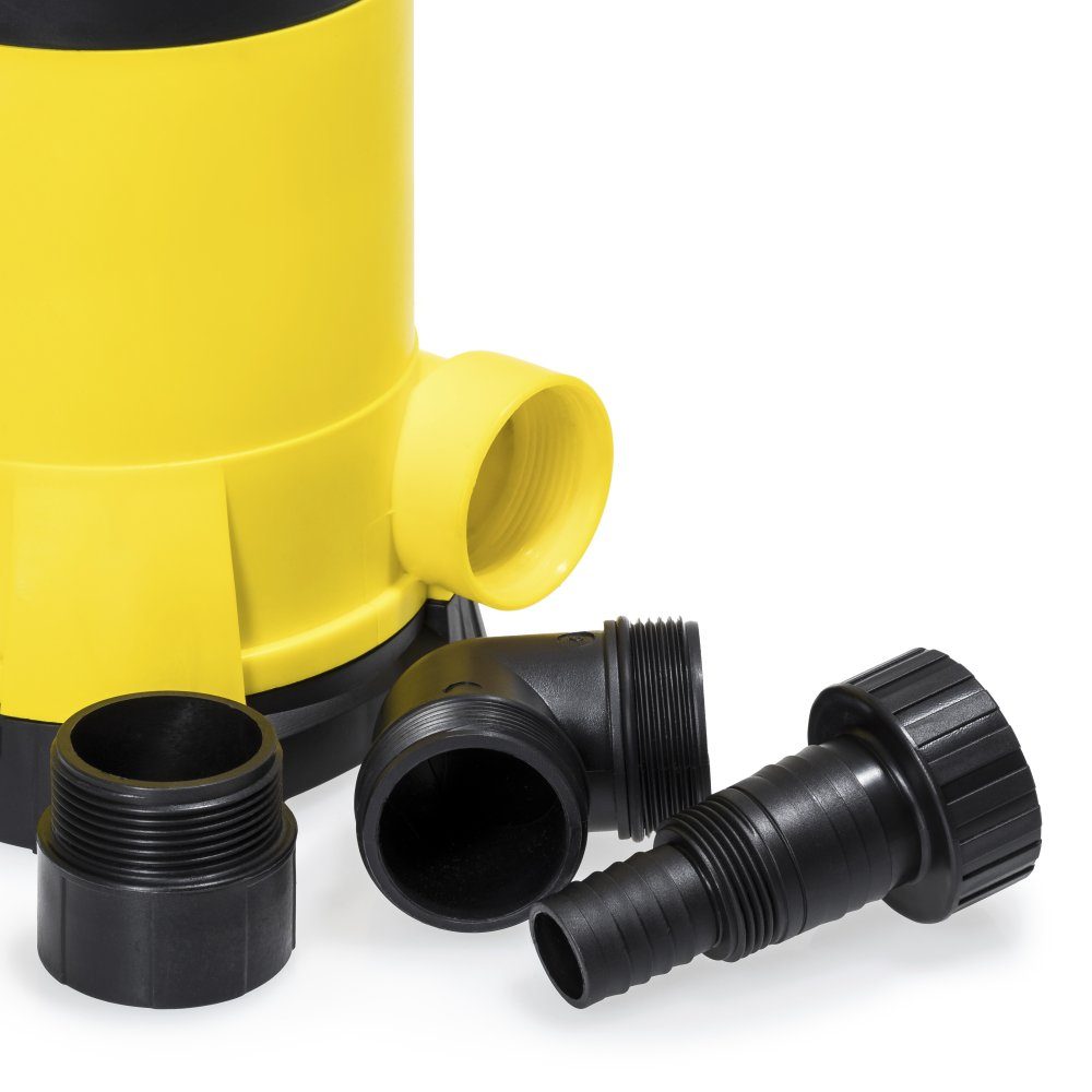 TROTEC Klarwasserpumpe TWP 7505 E, Gartenpumpe Pumpe flachsaugend