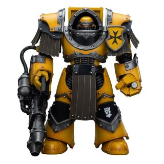 Warhammer: The Horus Heresy Actionfigur - Imperial Fists: Legion Cataphractii Terminator with Heavy Flamer