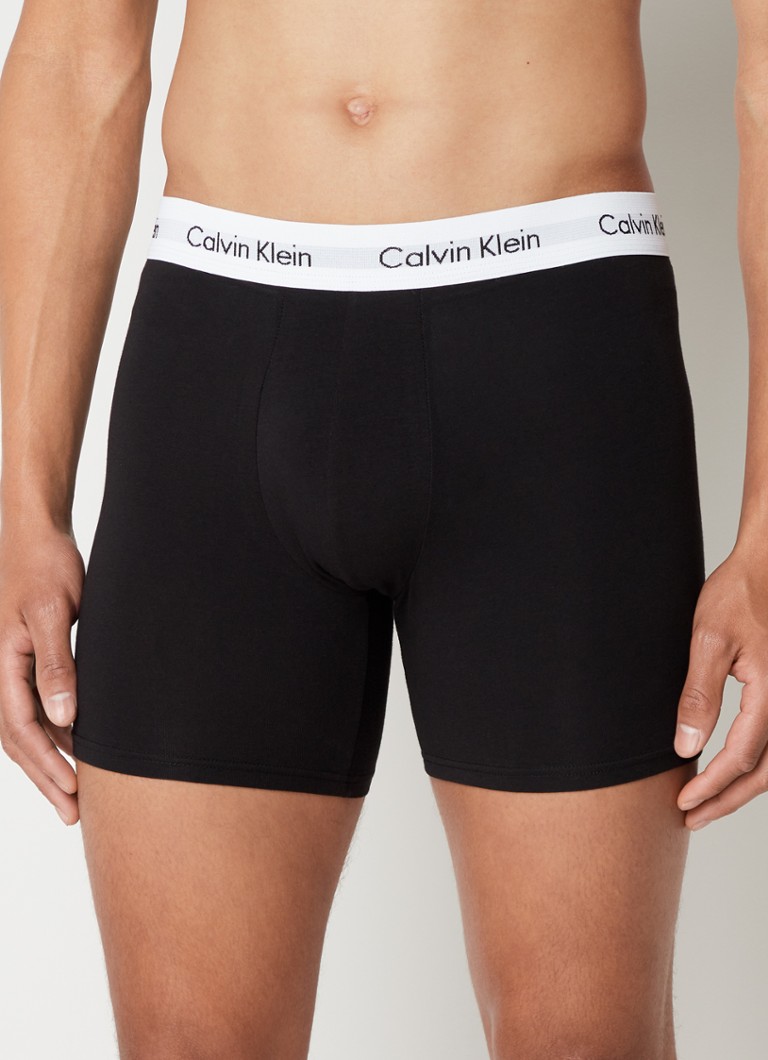 Calvin Klein Boxer Shorts with logo waistband in a 3-pack
