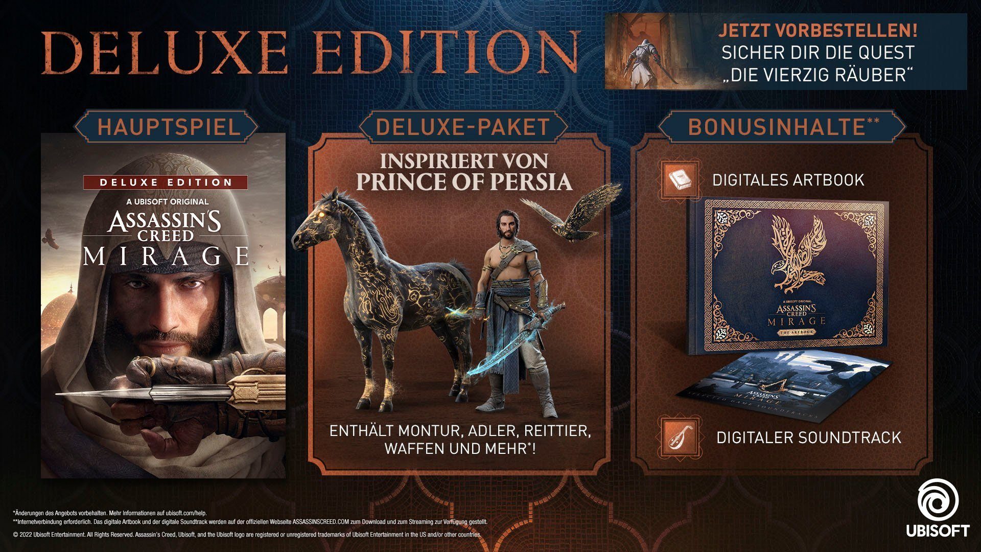 Assassin's Creed Mirage Deluxe Edition - PlayStation 5