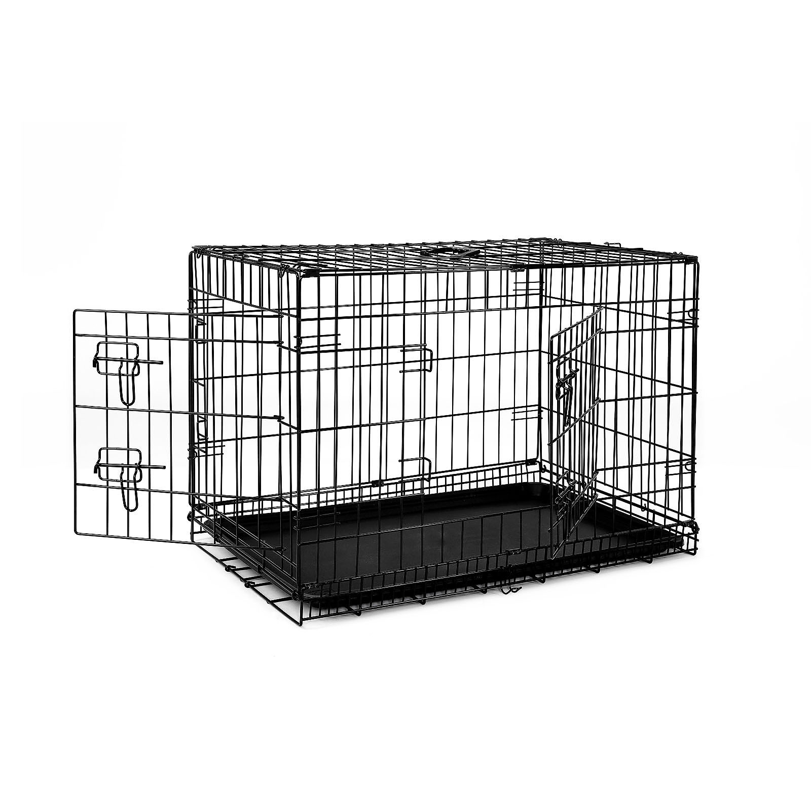 Lionto Transportboxen & Gitterboxen Lionto Hundetransportkäfig Tiertransportbox Hundebox Größe (S) 45x31x36 cm L