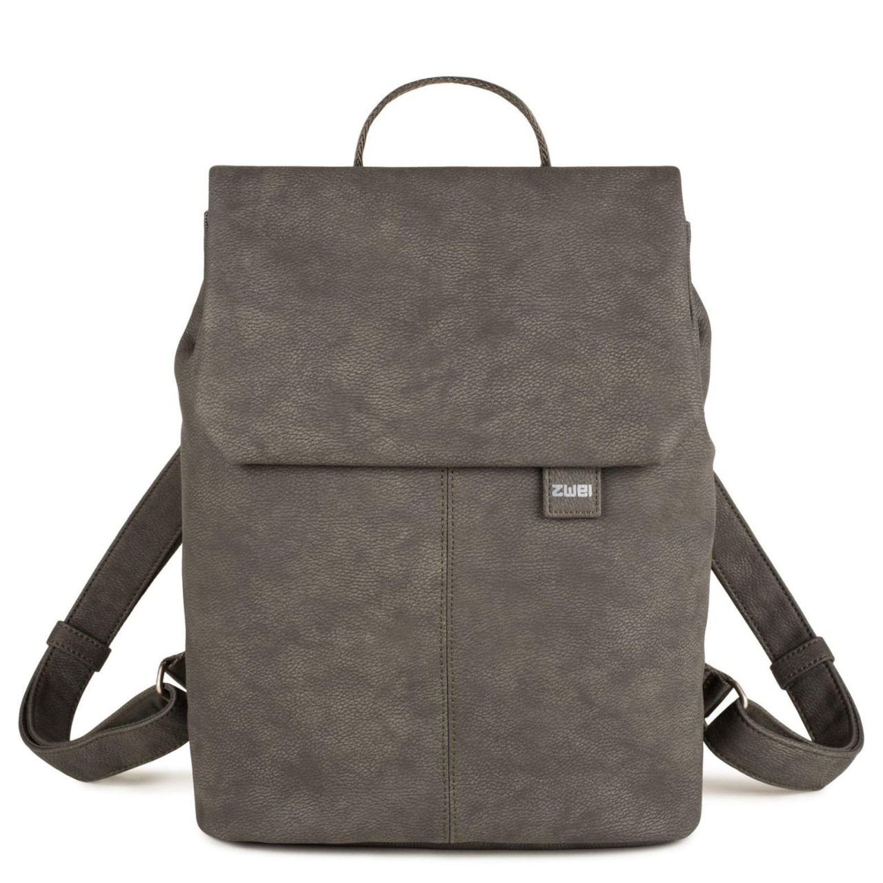 ZWEI Handtaschen grau MADEMOISELLE MR13 nubuk-stone