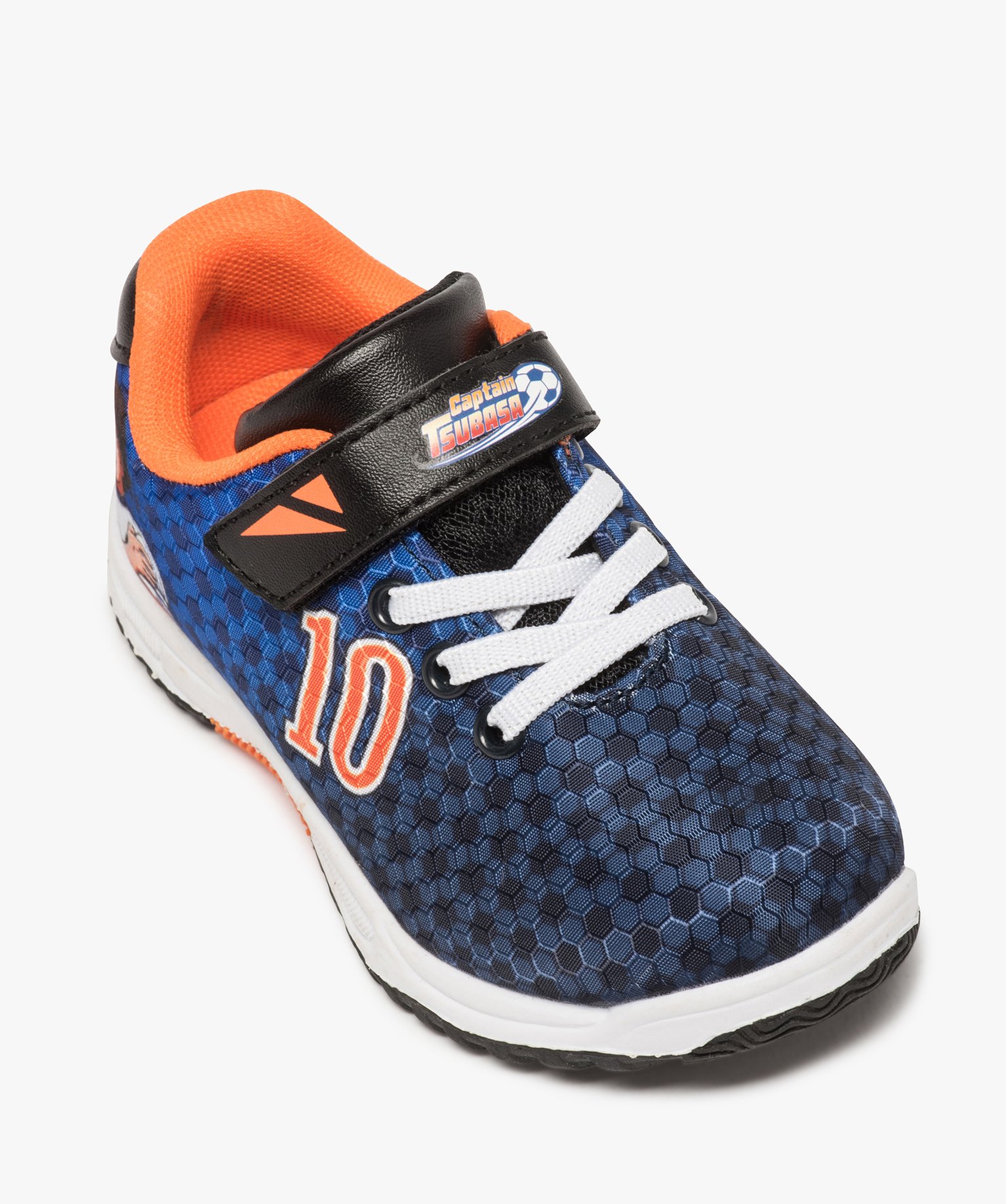 Baskets Garçon imprimées - Captain Tsubasa bleu | GEMO