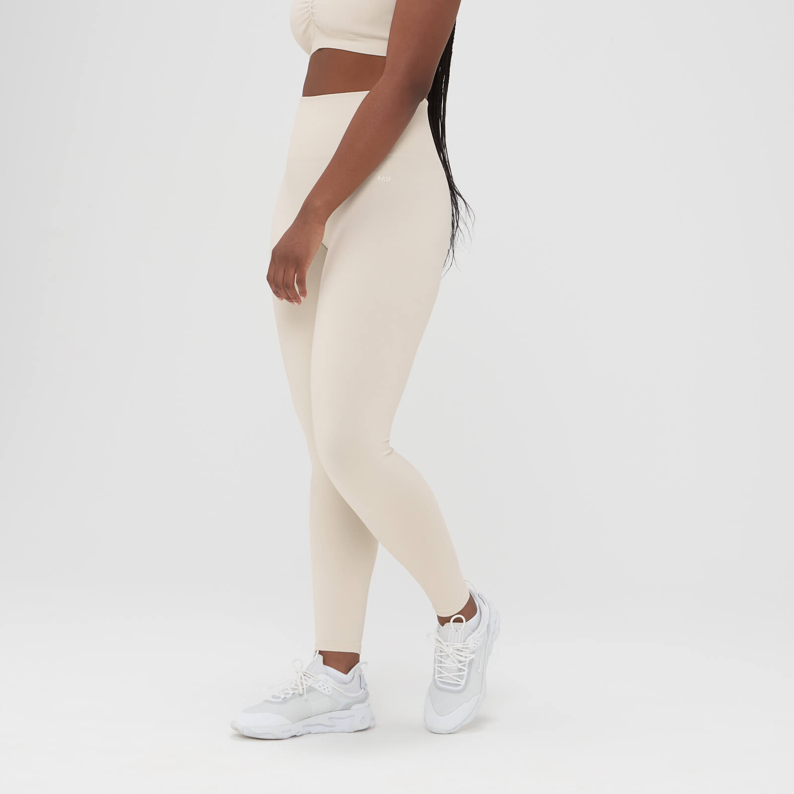 Legging sans coutures délavé MP pour femmes – Écru