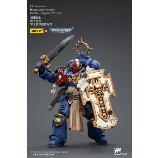 Warhammer 40k Actionfigur: Ultramarines - Bladeguard Veteran Brother Sergeant Proximo