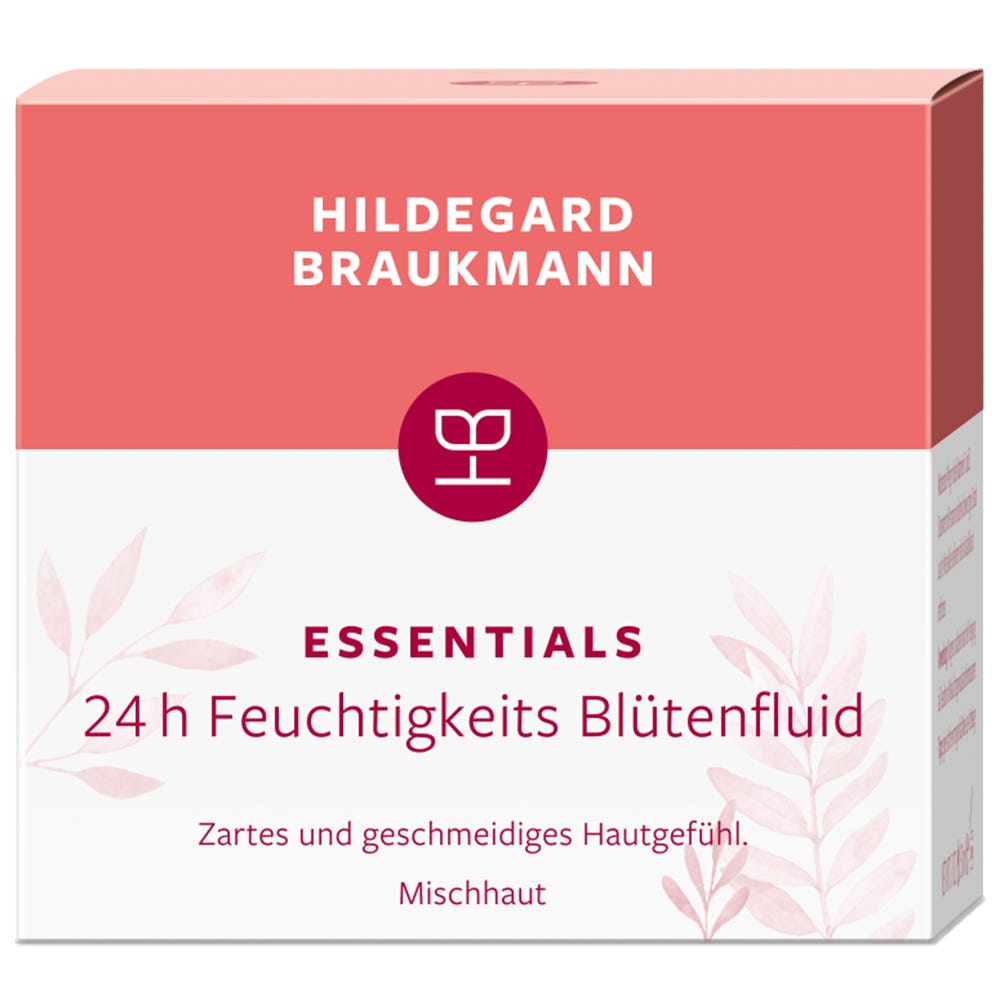 Hildegard Braukmann Essentials 24h Feuchtigkeits Blütenfluid 50 ml