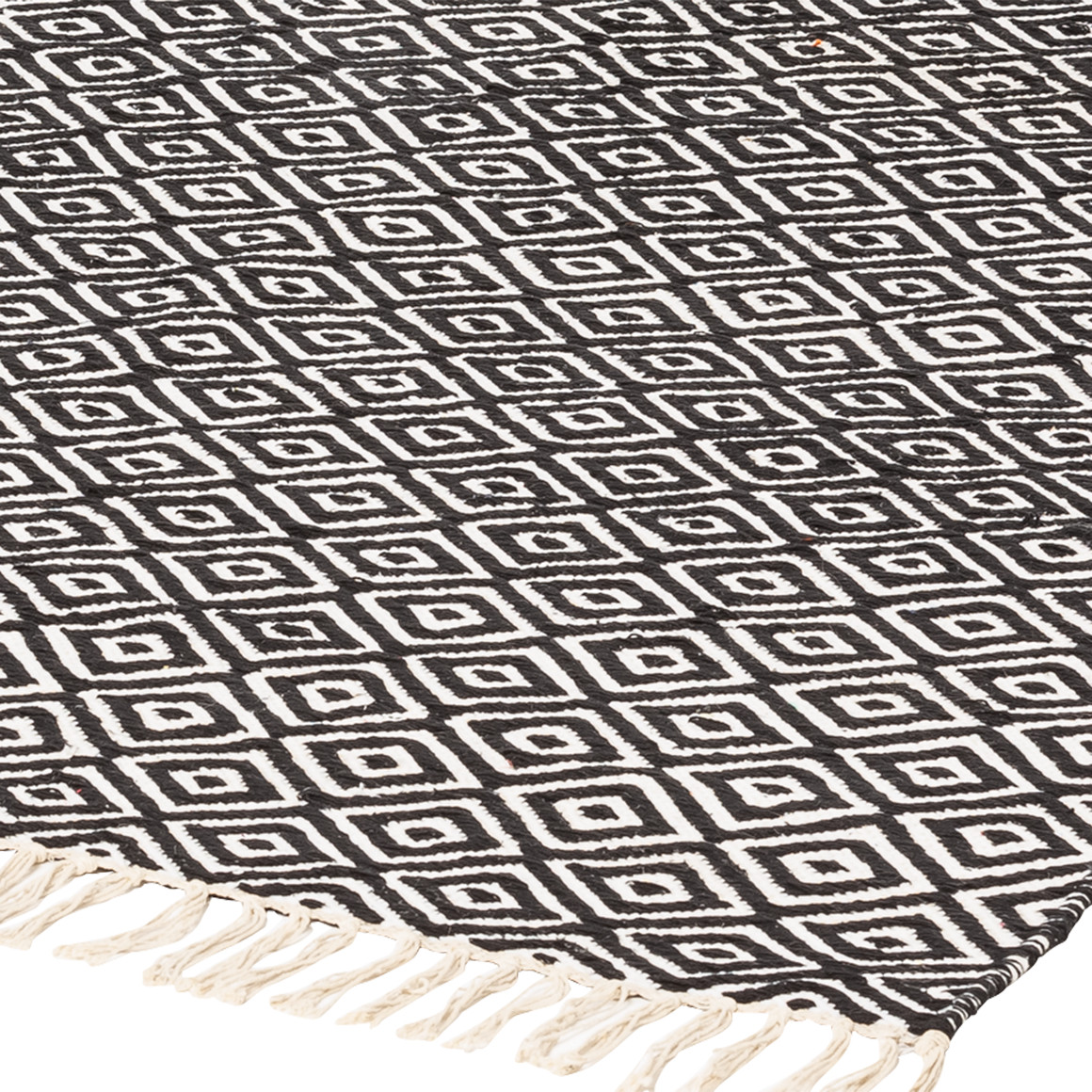Teppich mit Rautenmuster