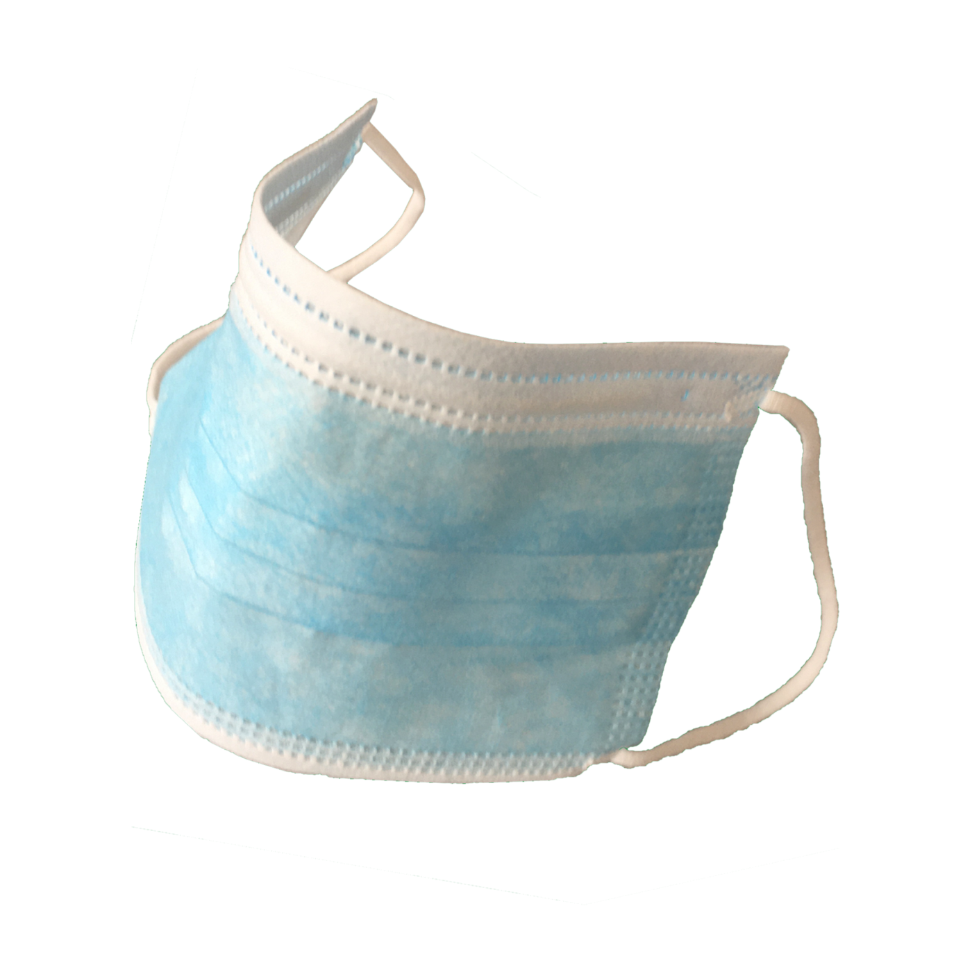FMK OP Einweg-Masken 3-lagig 10er Pack Blau Weiss