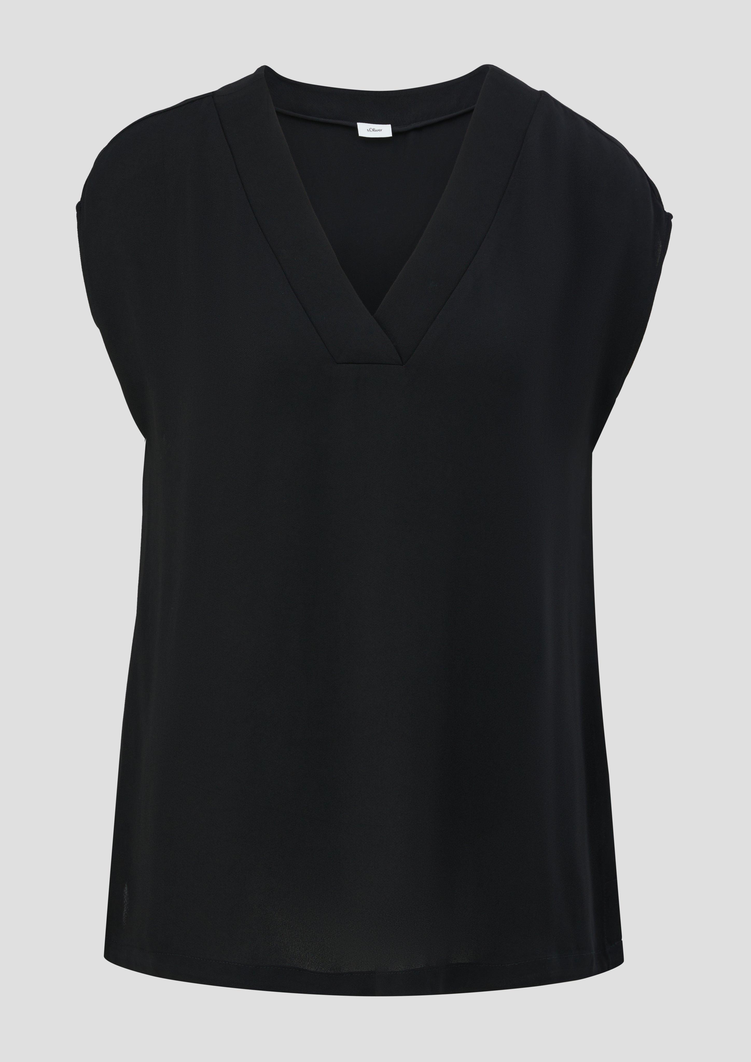 Bluse mit Kappärmeln  2137637-9999