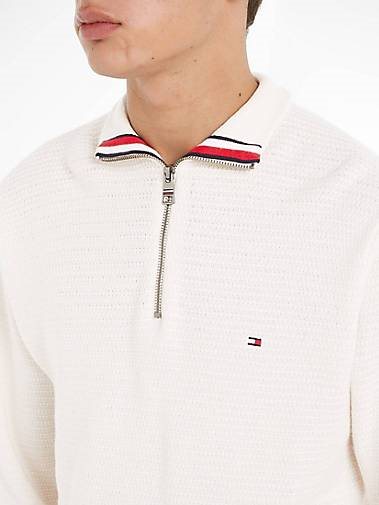 TOMMY HILFIGER Herren Strickpullover INTERLACED