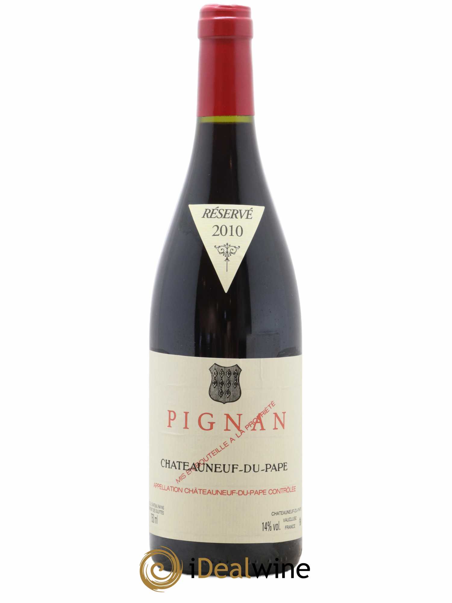 Châteauneuf-du-Pape Pignan Emmanuel Reynaud  2010 - Lot de 1 Bouteille